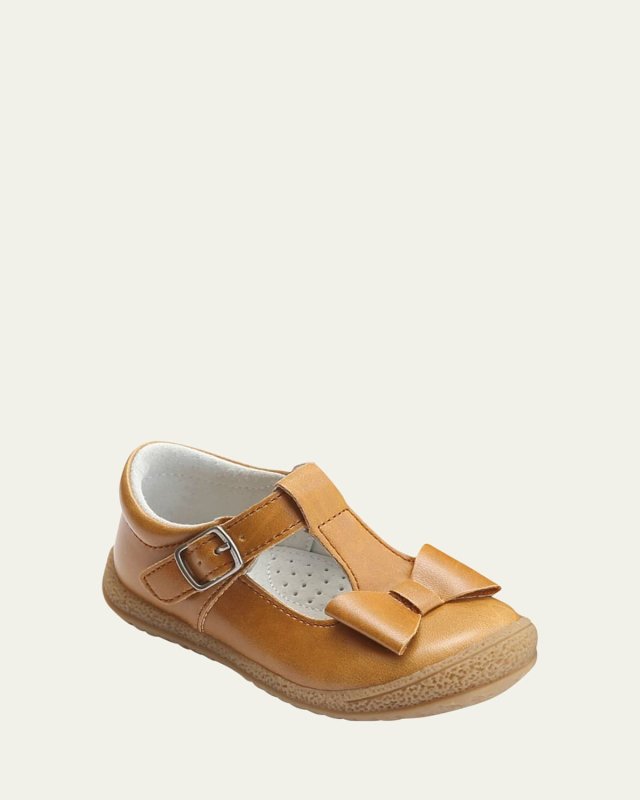 Girl's Emma Bow T-Strap Mary Jane, Baby/Toddler/Kids
